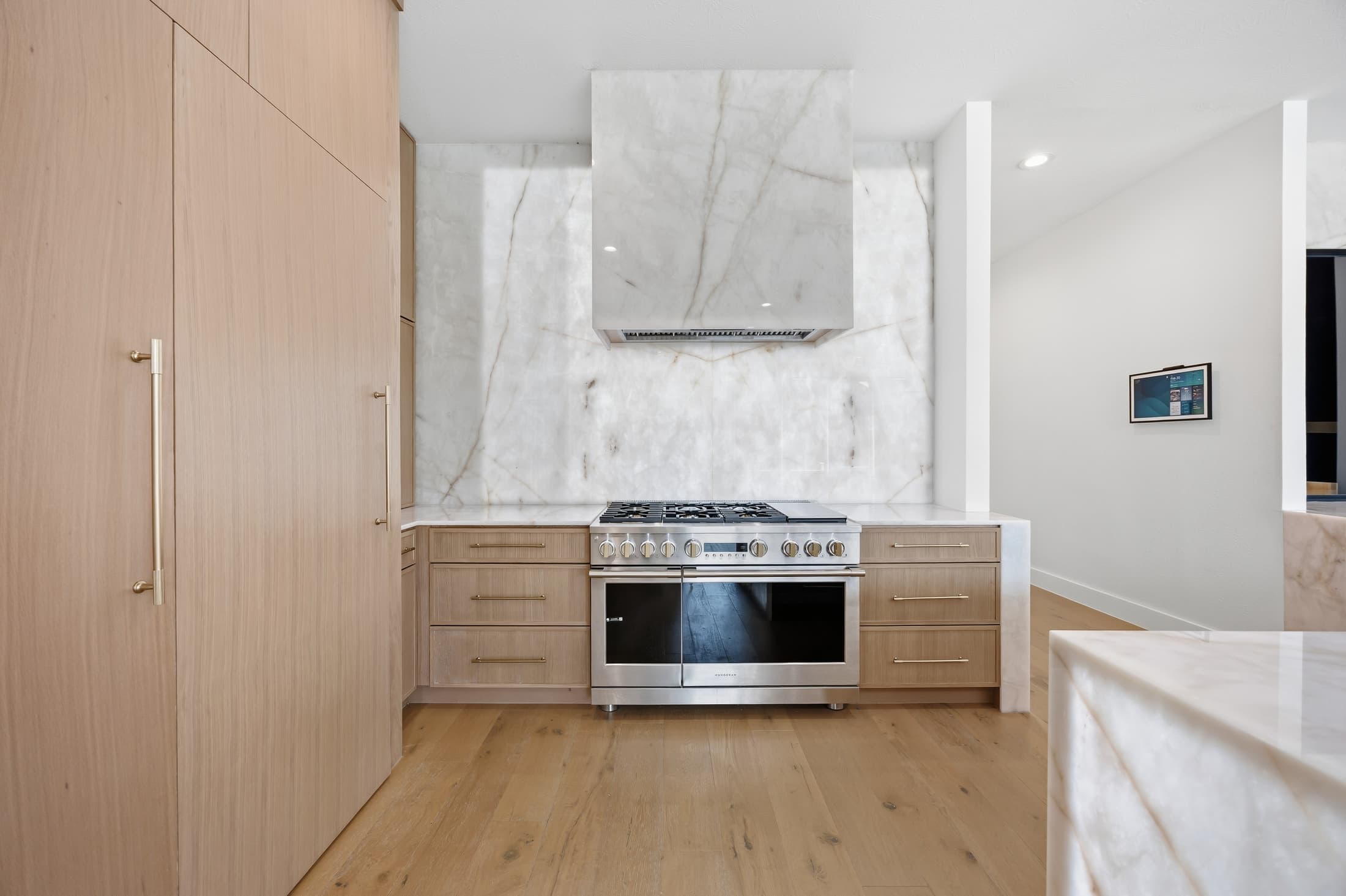 Refined residential finish planning detail