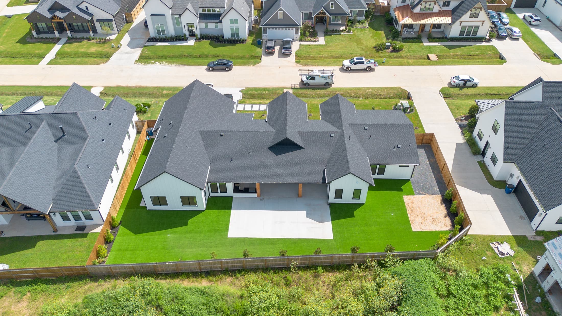 White Oak House custom home photo 36