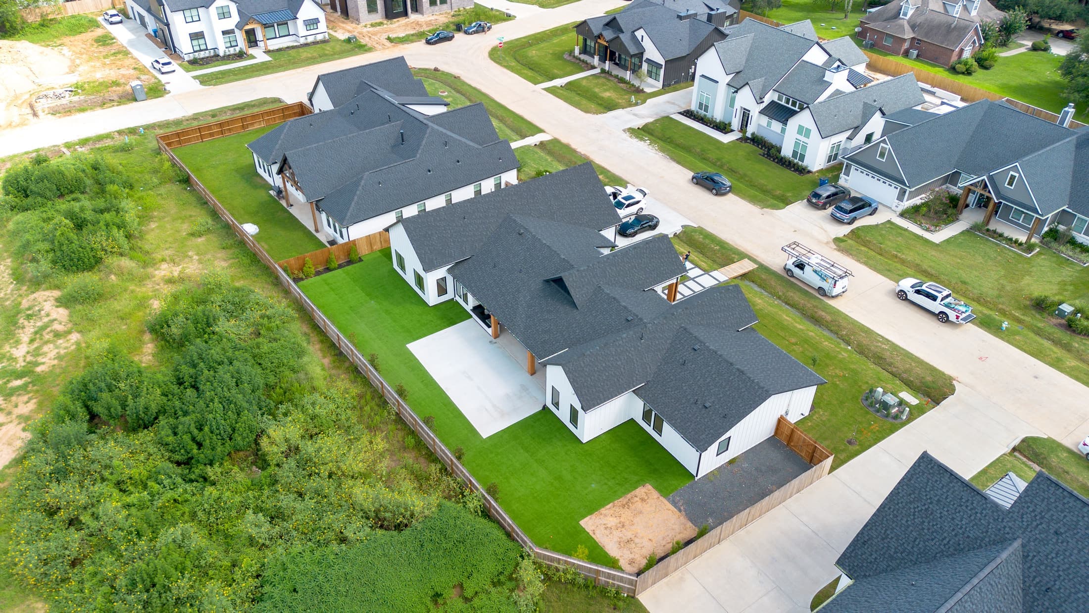 White Oak House custom home photo 38