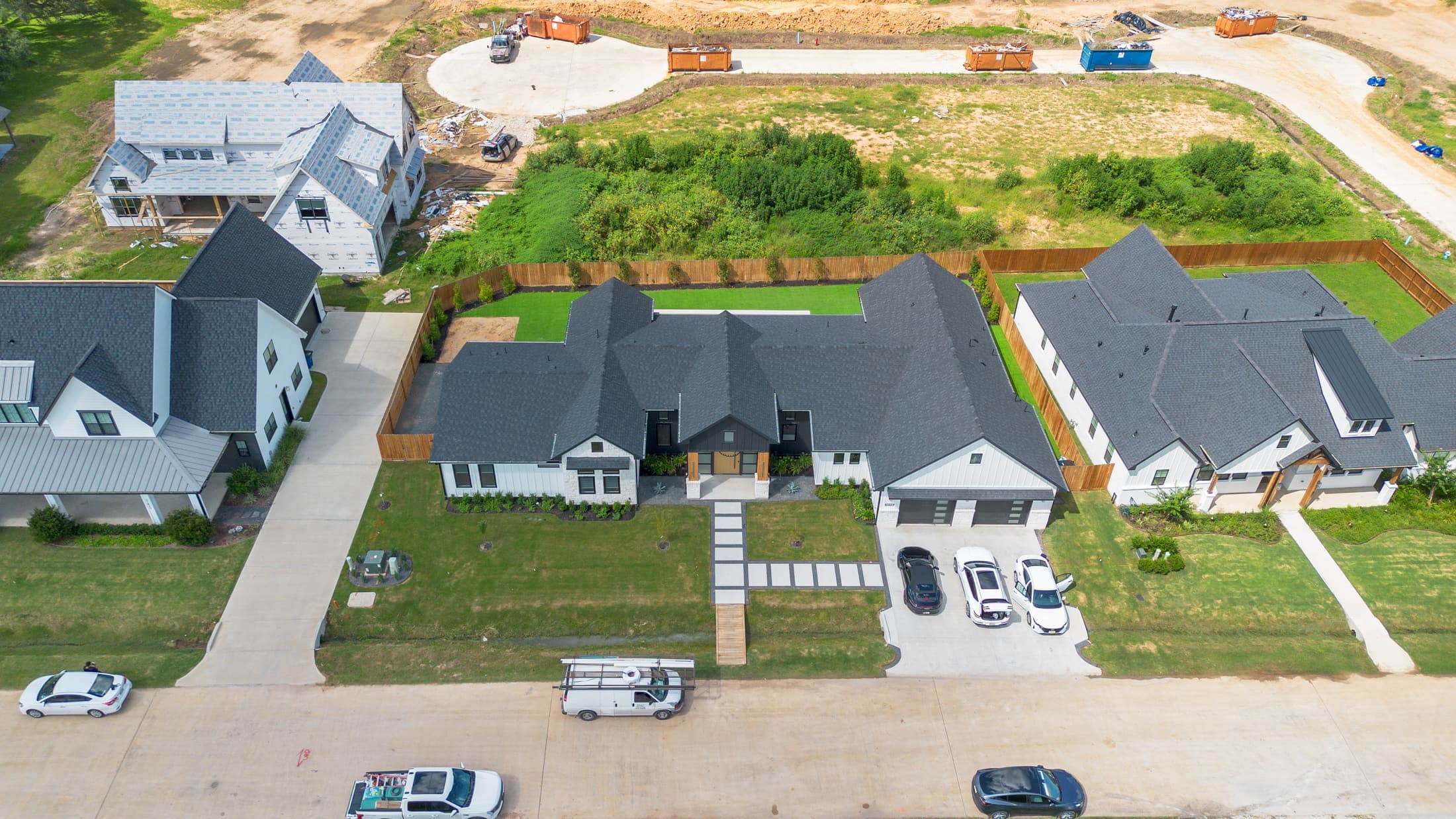 White Oak House custom home photo 40