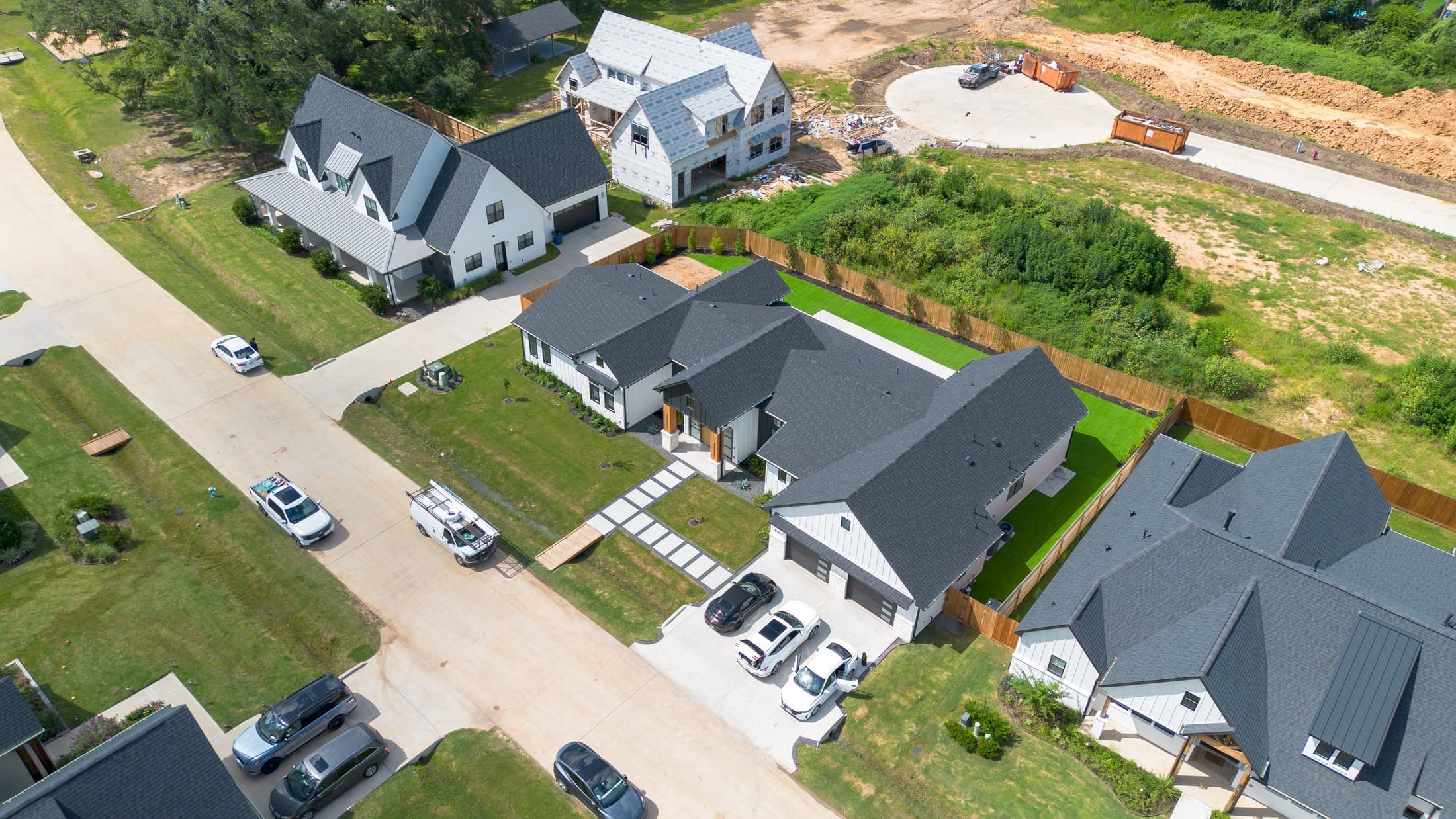 White Oak House custom home photo 41